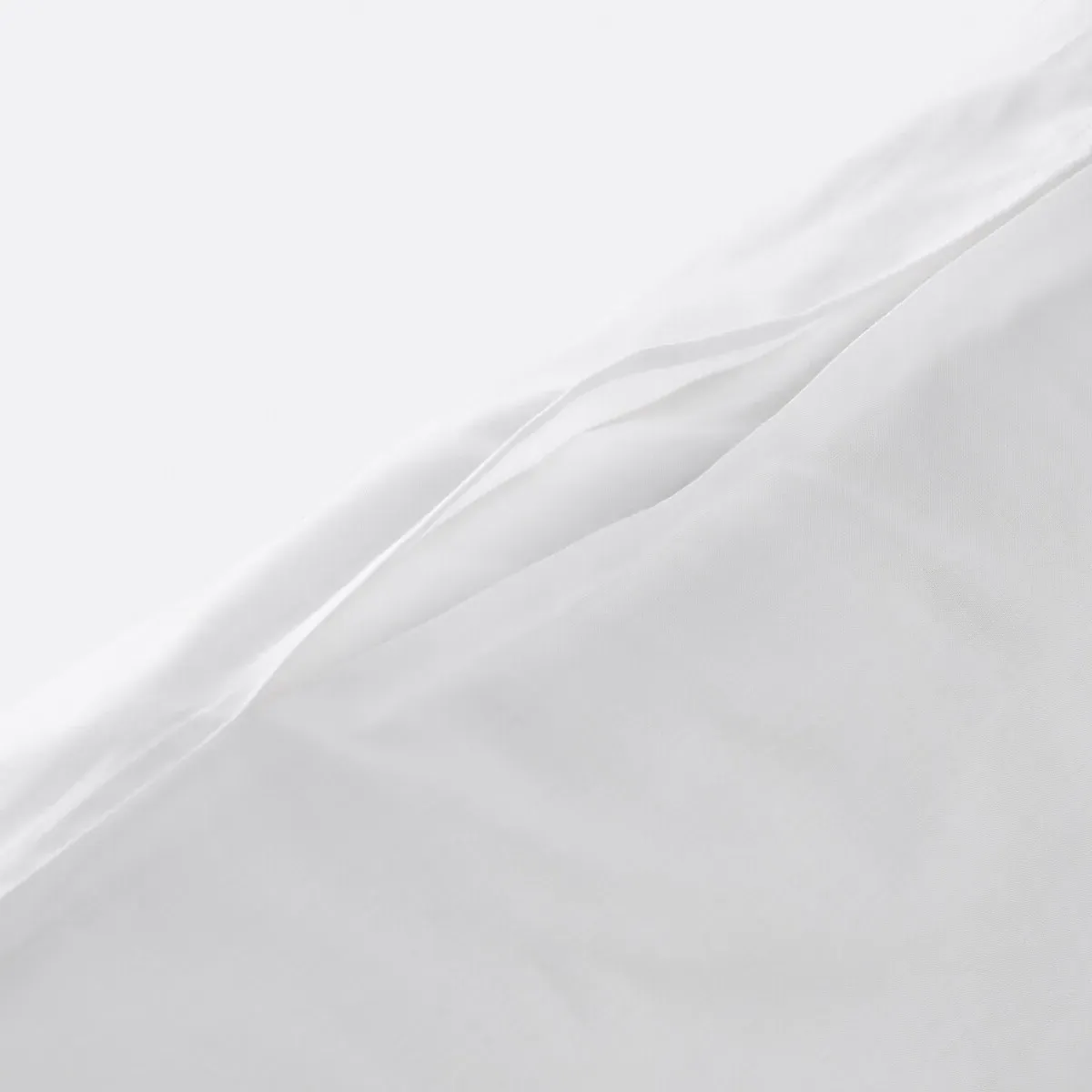 Set of 2 Bolster Pillowcases - White, Cotton alternate view