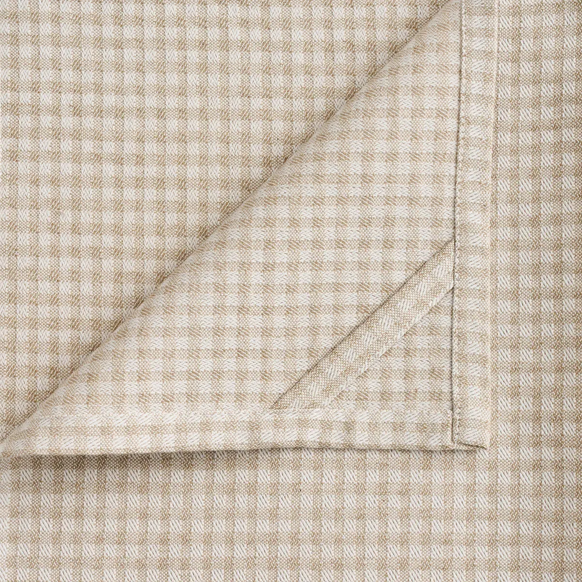 Set of 2 Checked Tea Towels - Cotton alternate view