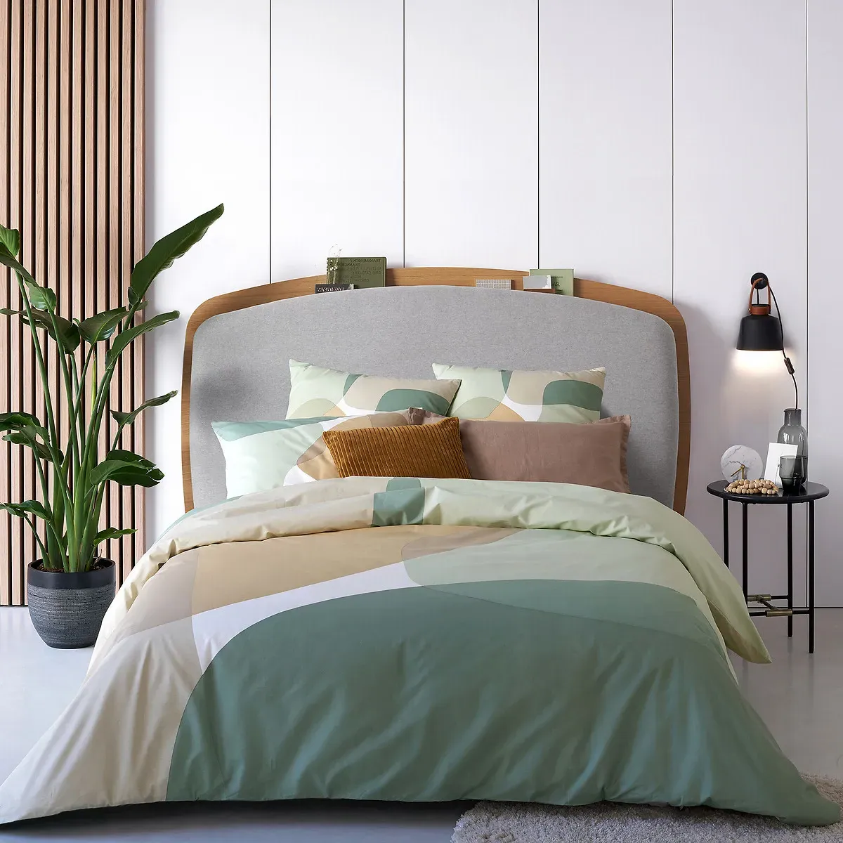 Shade Graphic Duvet Cover - Printed, Cotton product