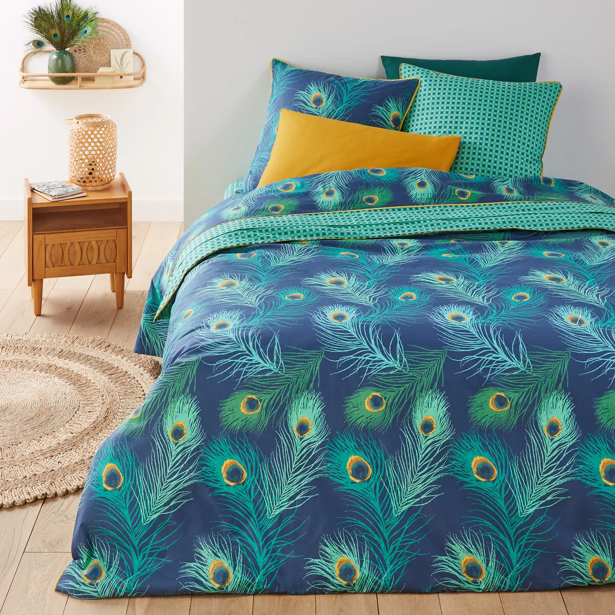 Shakhra Fitted Sheet - Cotton Percale alternate view