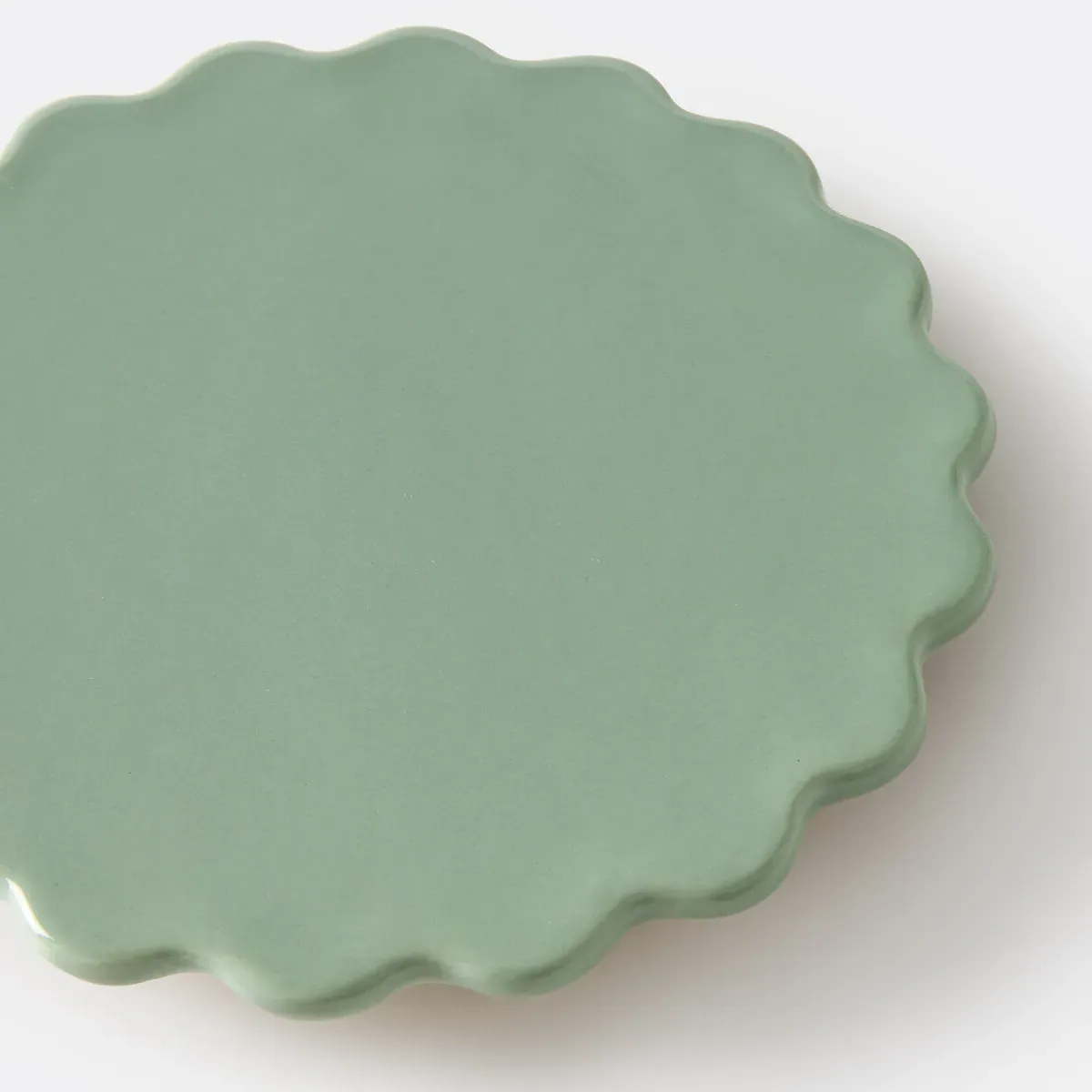 Shella Stoneware Trivet - Sage Green alternate view