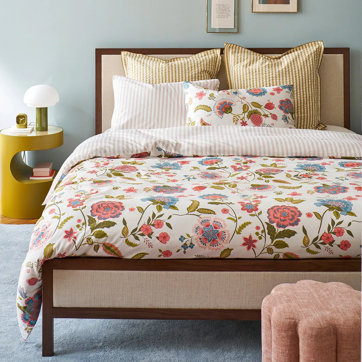 Shirley Duvet Cover - Indian Print, Washed Cotton alternate view