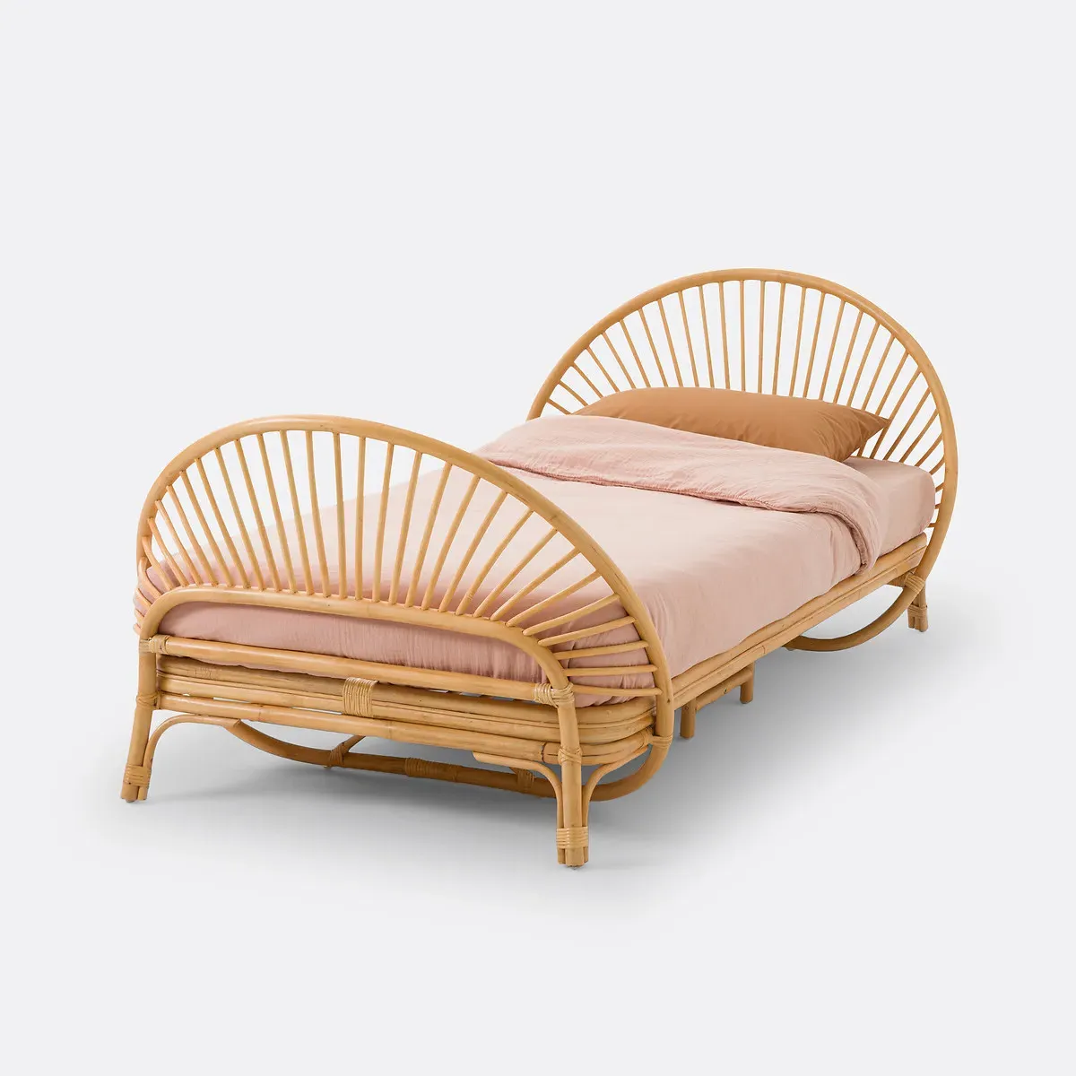 Sielo Single Bed Frame - Natural Rattan product