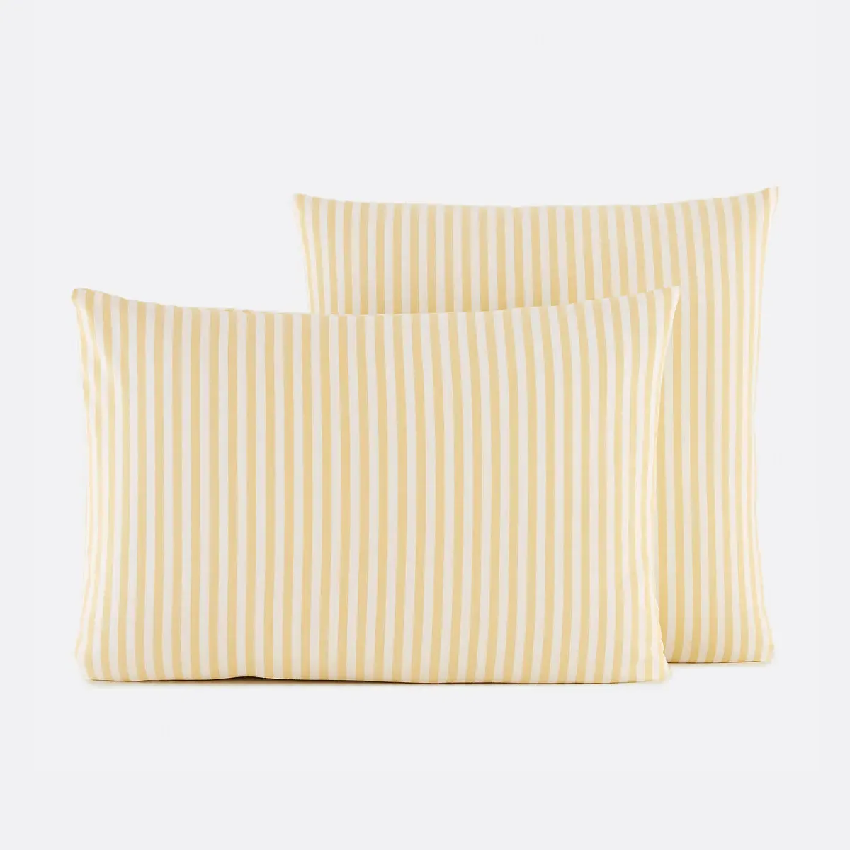 Soizic Pillowcase - Yellow Striped, Cotton product