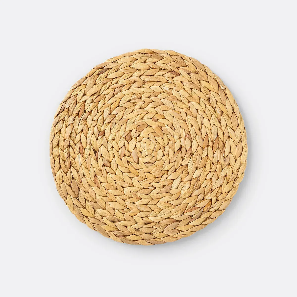 Solifa Round Placemats Set of 4 - Natural, Water Hyacinth product