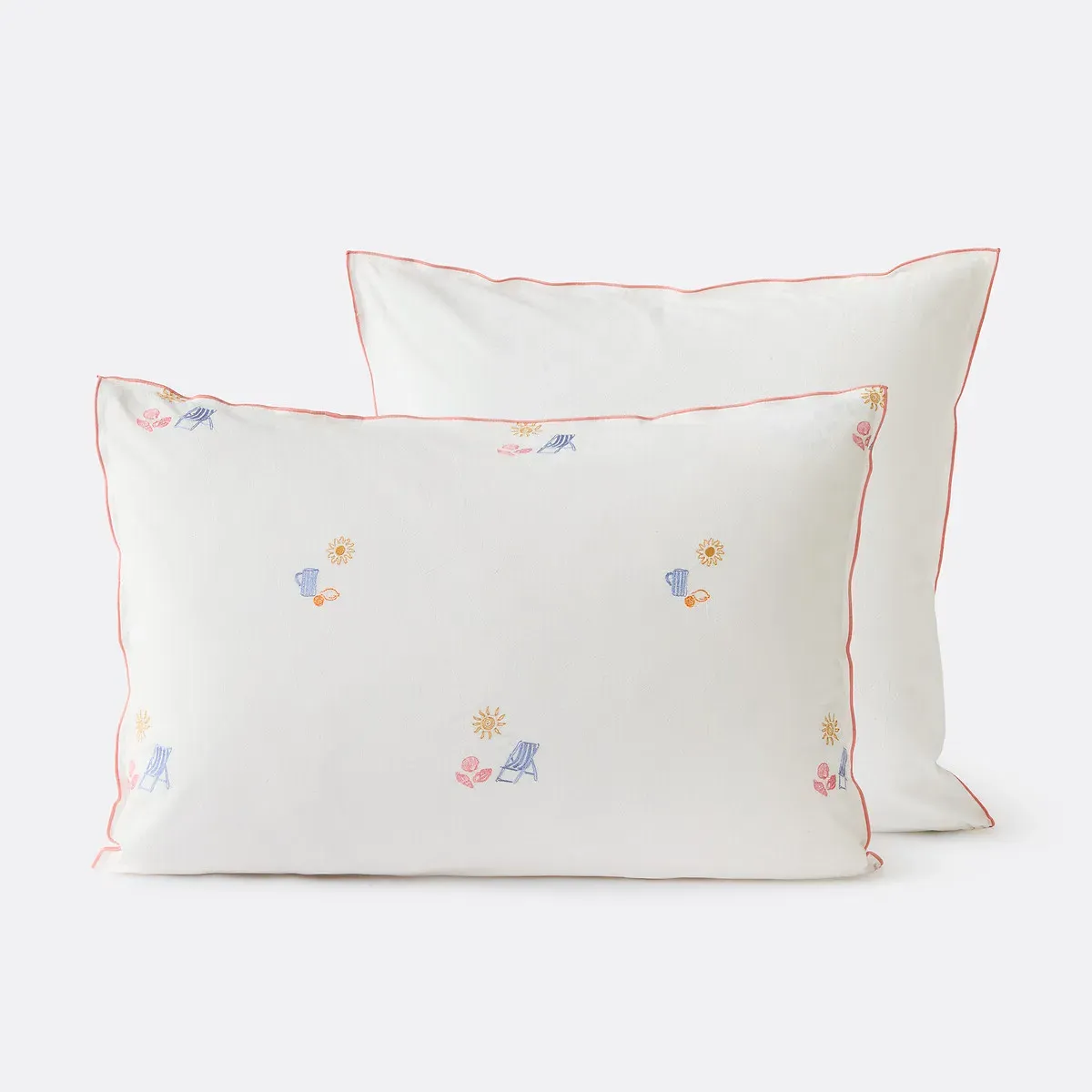 Somero Embroidered Pillowcase - White, Cotton product