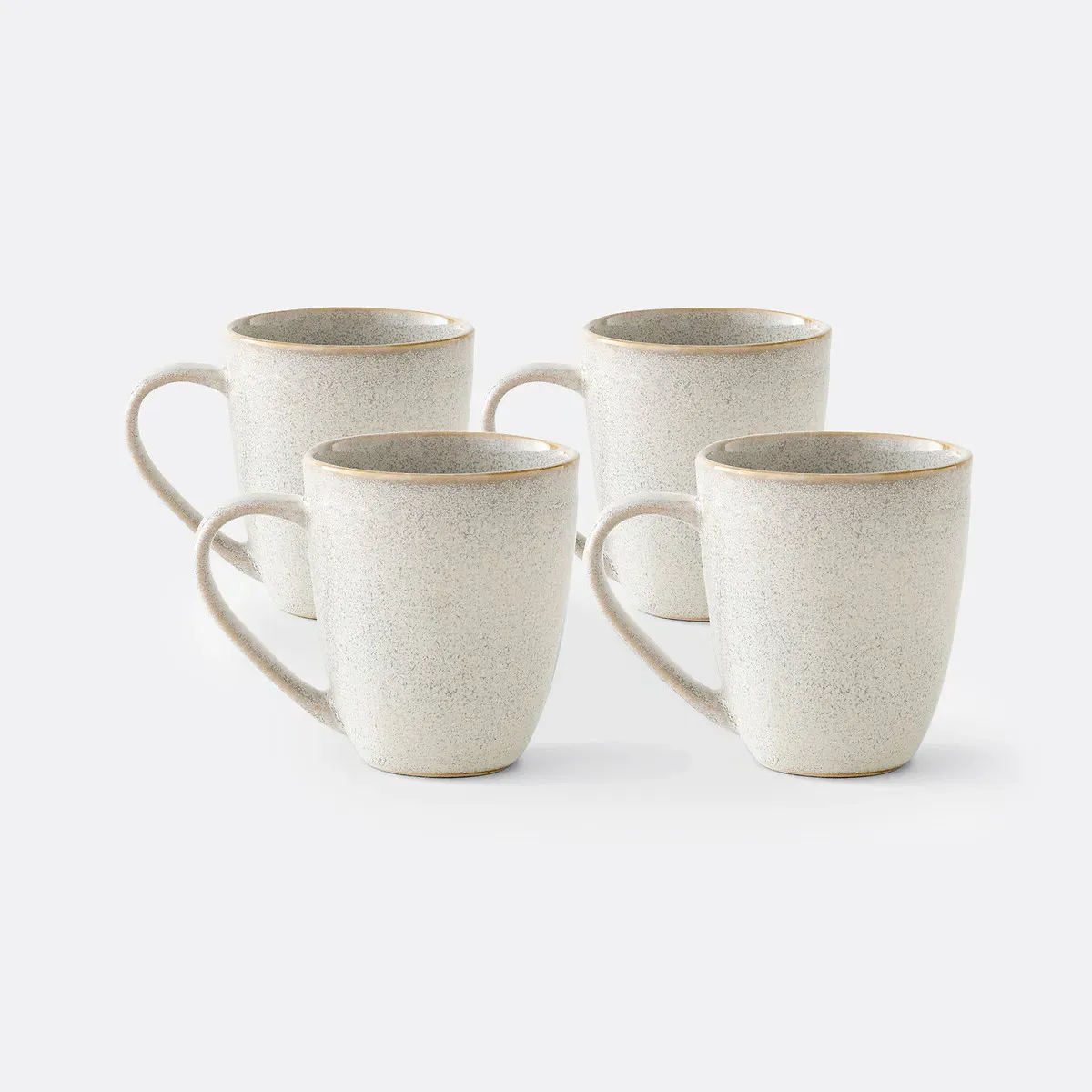 Soul Set of 4 Mugs - Sandstone, Stoneware alternate view
