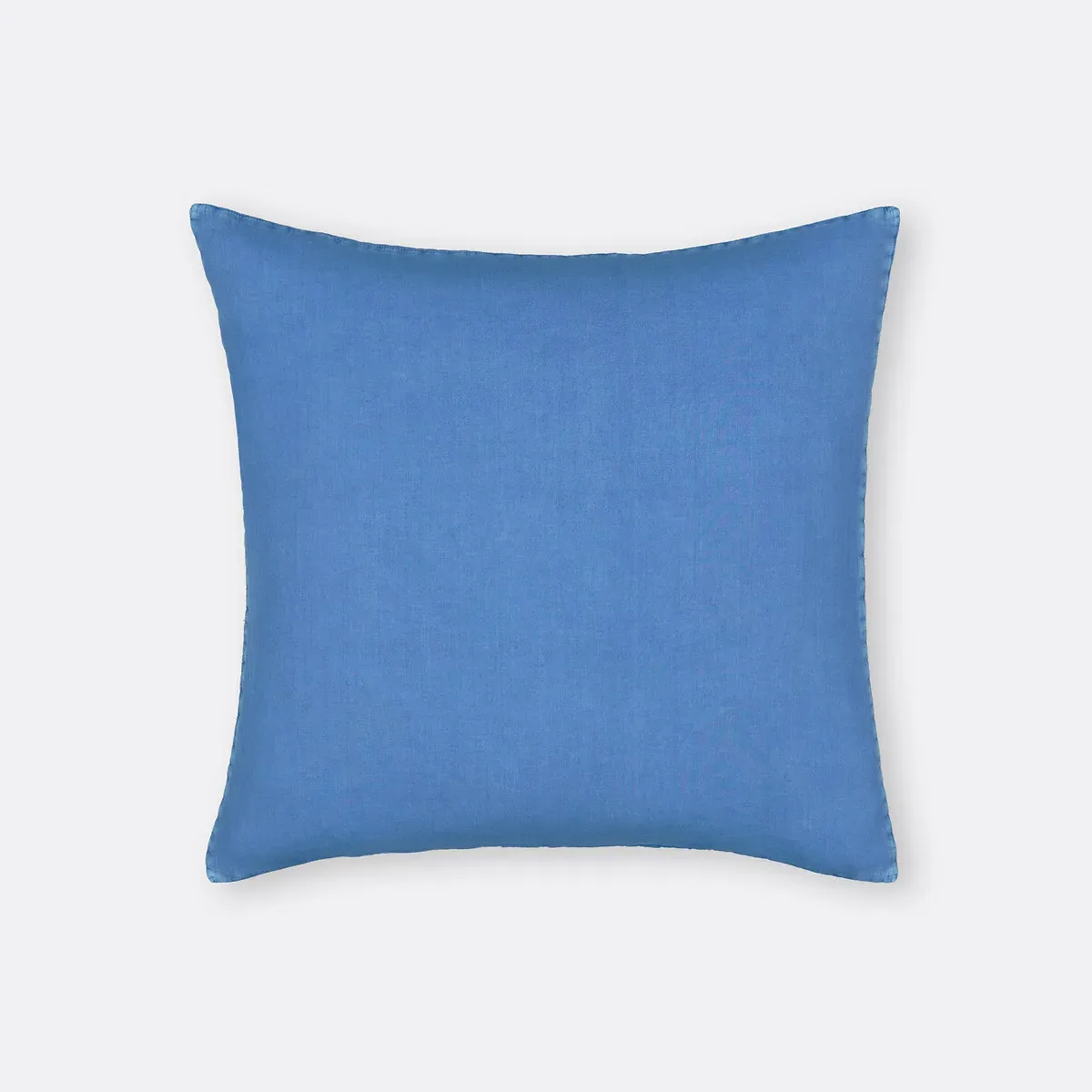 Sparrow Cushion Cover - Blue, Washed Cotton alternate view