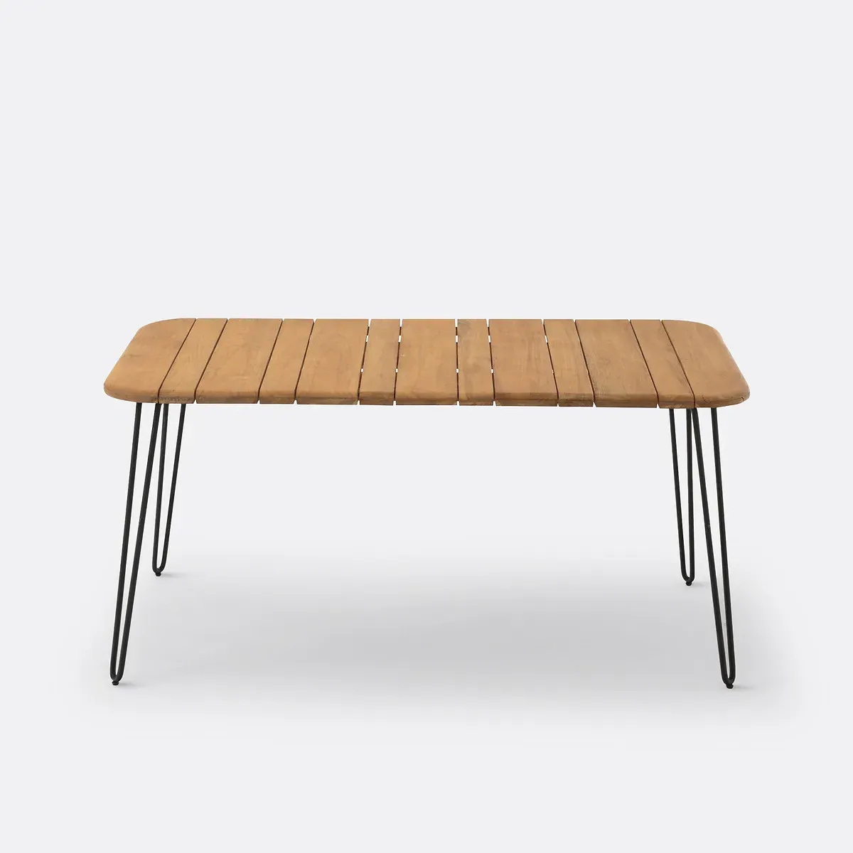 Spritz Folding 6-Seater Dining Table - Acacia alternate view
