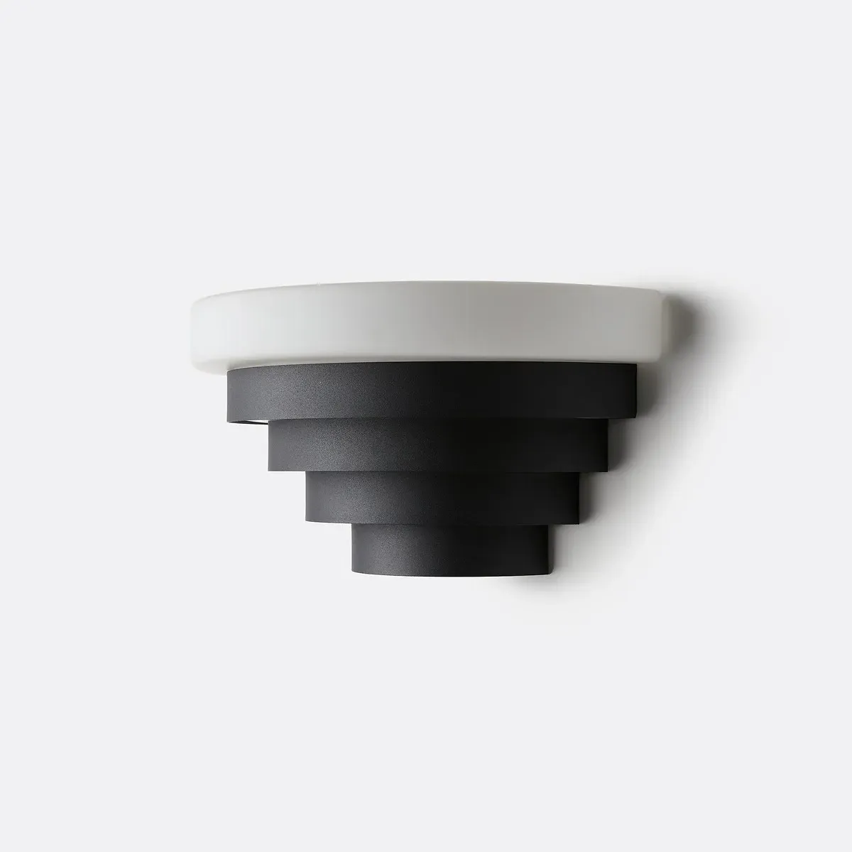 Sters Wall Light - Black, Iron and Opaline product