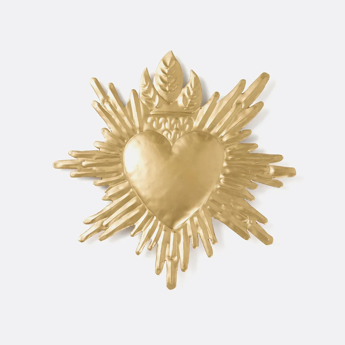 Strakaza Ex-Voto Heart Wall Decoration - Brass, Metal product