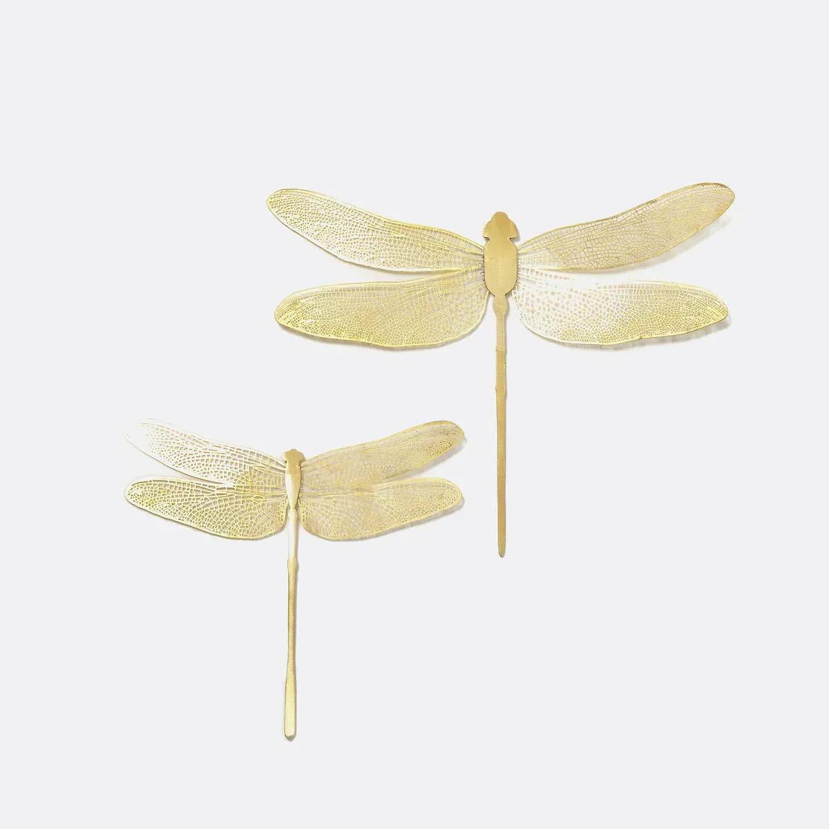 Strakaza Set of 2 Decorative Dragonflies - Brass product