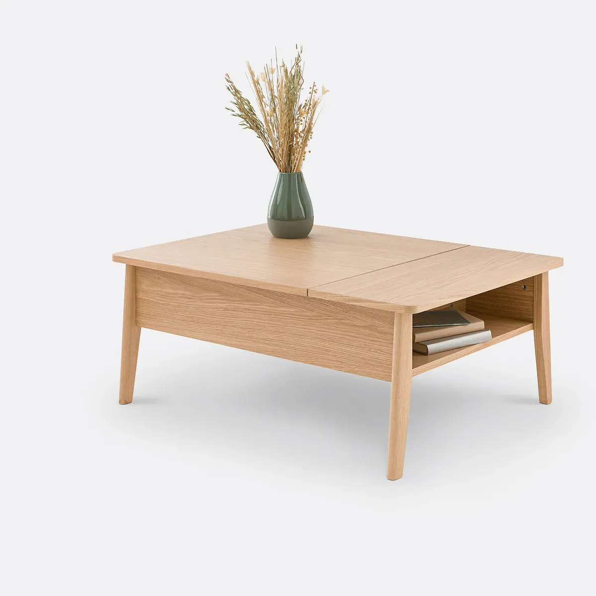 Suzon Lift-Top Coffee Table with Storage - Natural, Oak product
