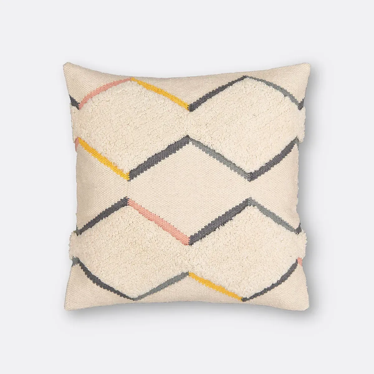 Sweet Tufted Cushion Cover - Ecru, Cotton product