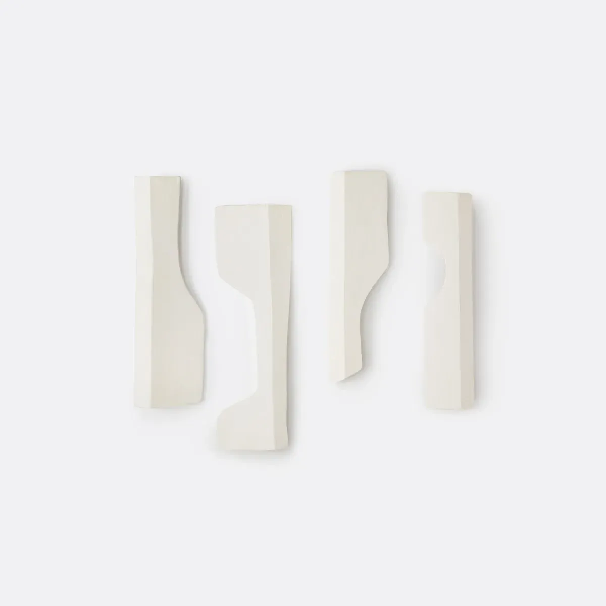 Synka Set of 4 3D Wall Decorations - Ecru product