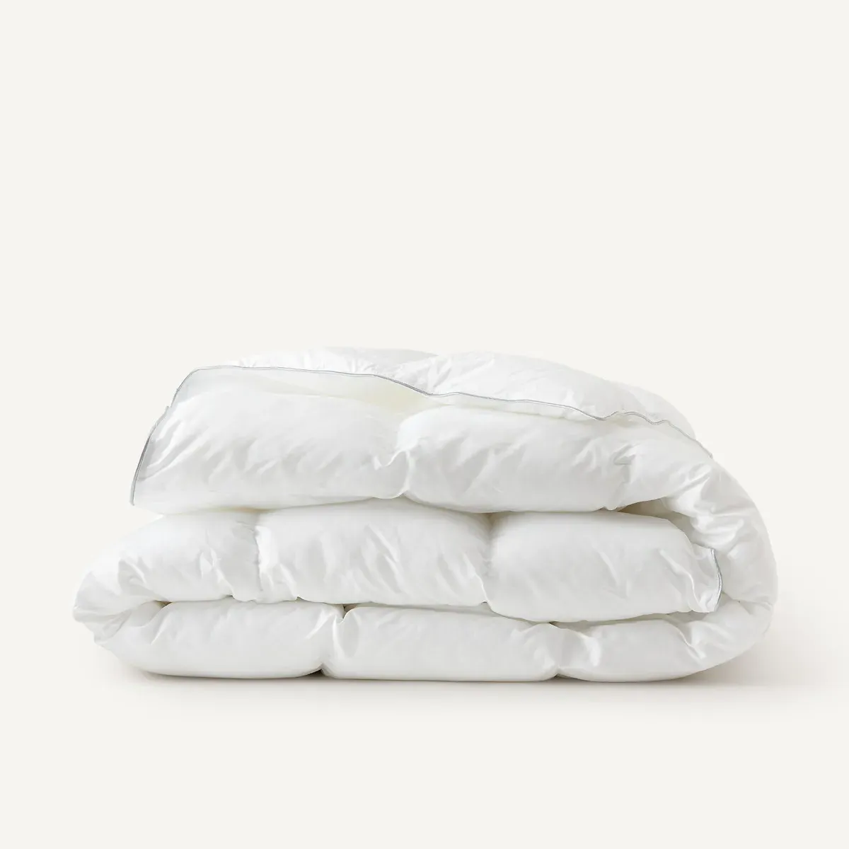 Synthetic Down-Effect Mid-Season Duvet - White, Microfibre product