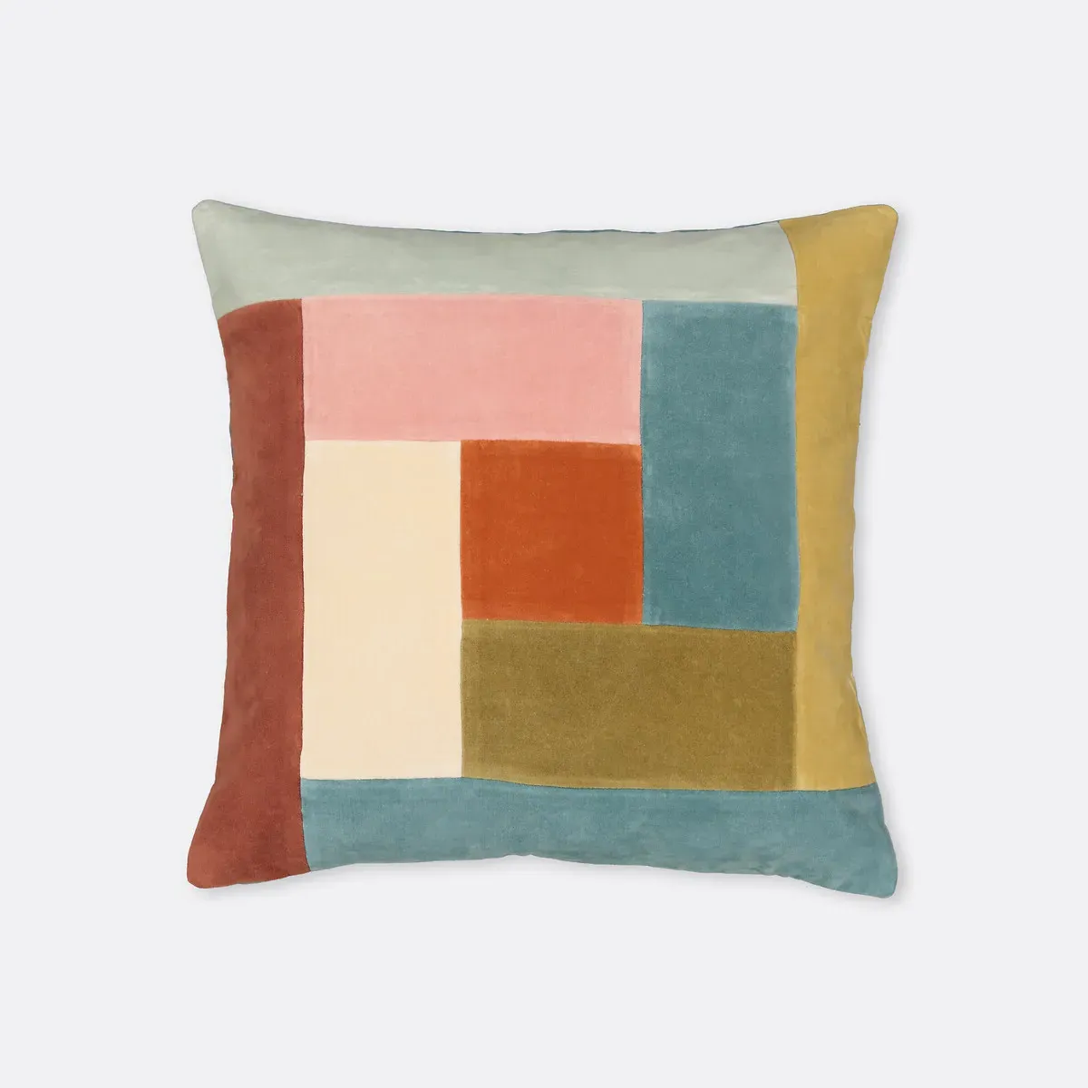 Tadeo Cushion Cover - Multi-Coloured, Cotton Velour product