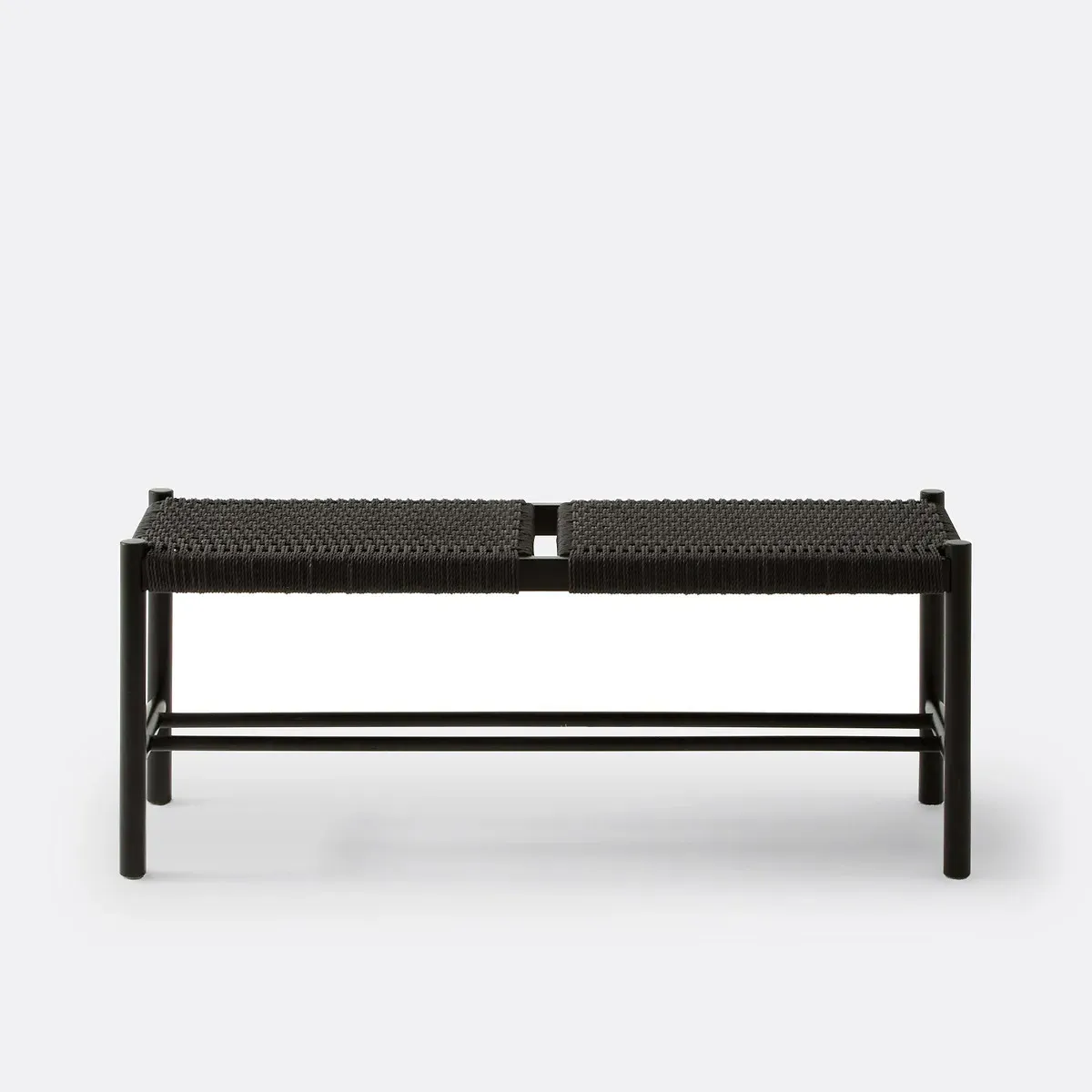 Taga Hallway Bench - Black, Solid Birch alternate view