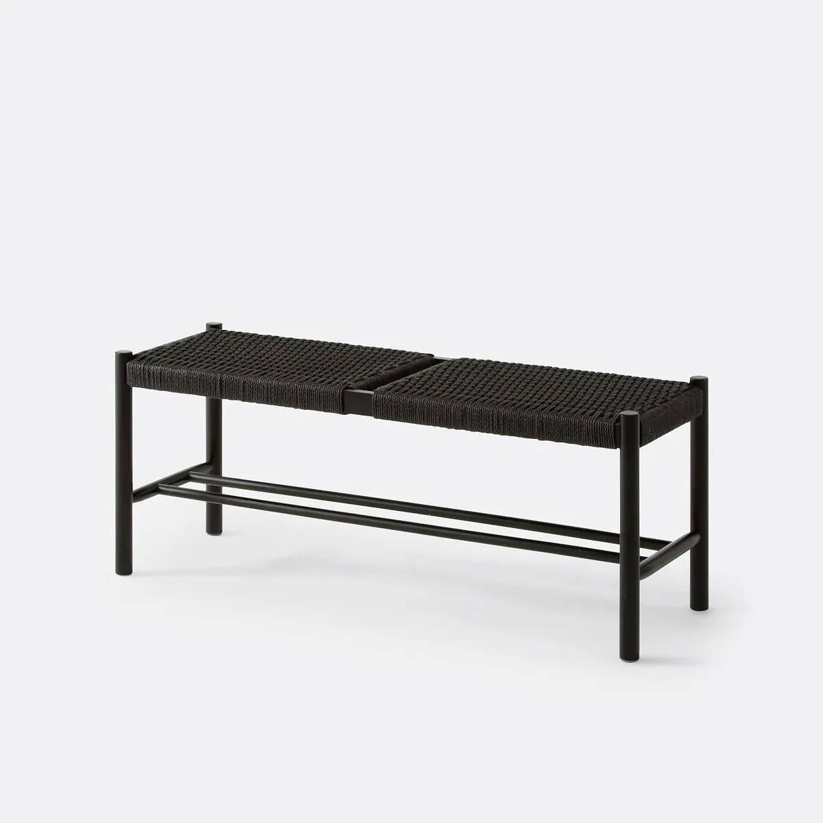 Taga Hallway Bench - Black, Solid Birch product