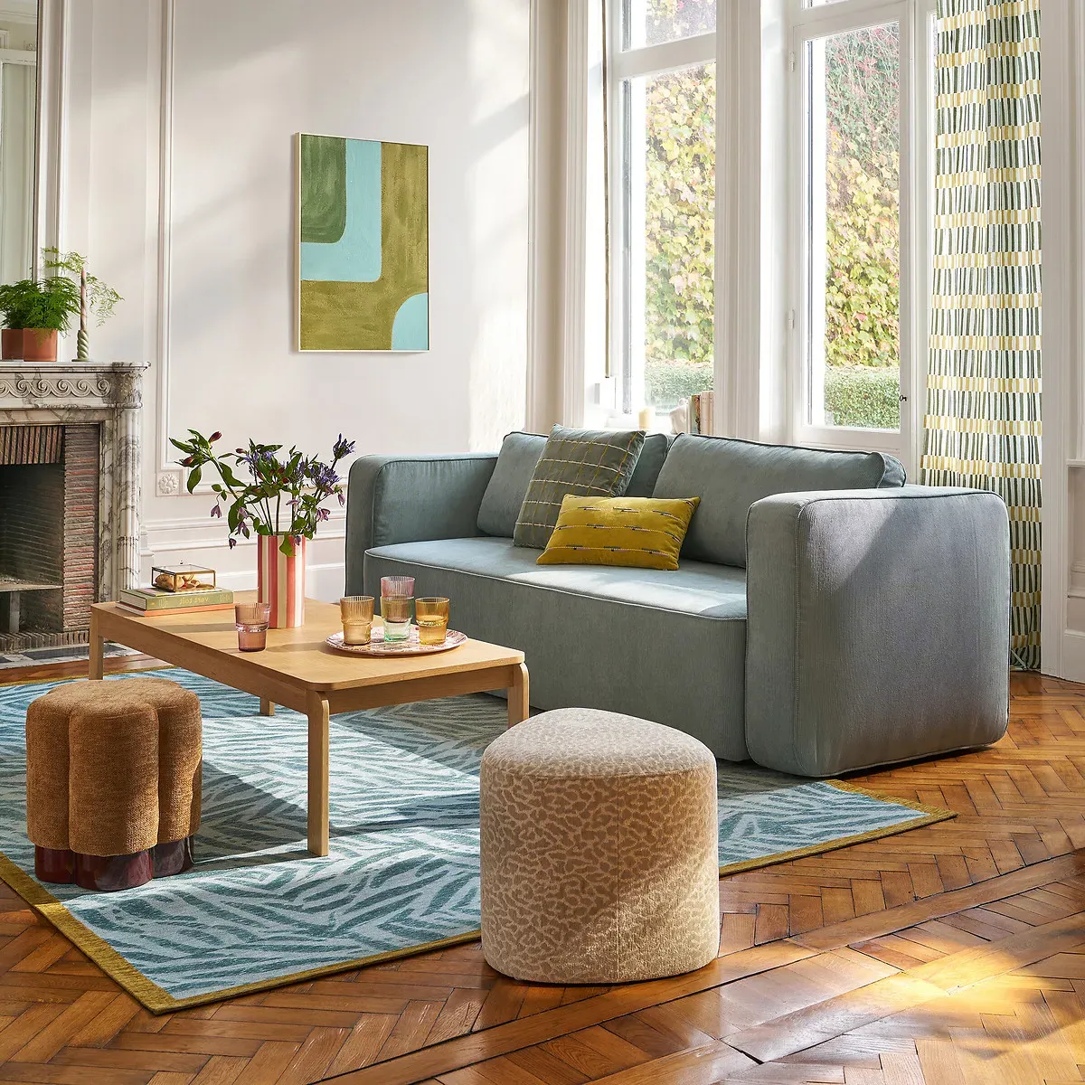 Talet Coffee Table - Oak Veneer alternate view