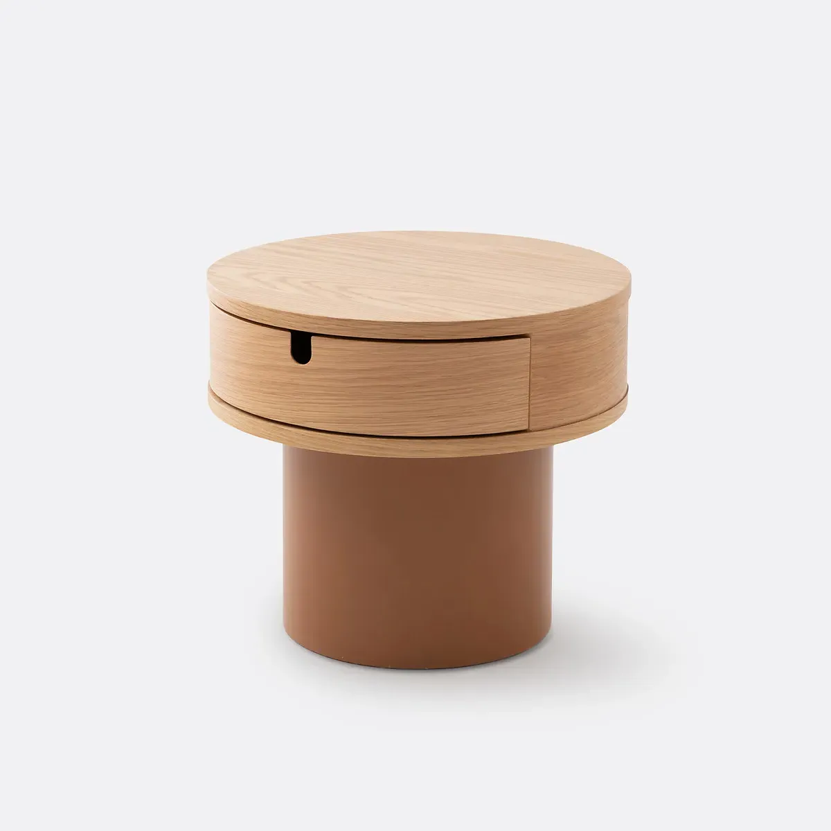 Tamita 1-Drawer Bedside Table - Oak, MDF product