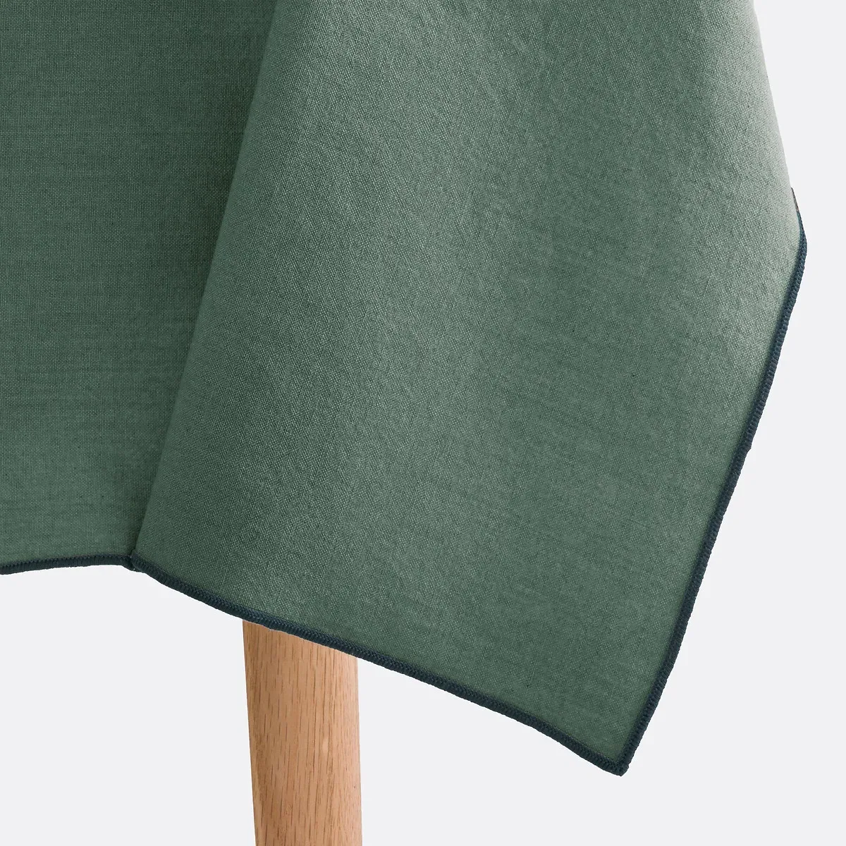 Tampa Tablecloth - Grey-Green, Washed Cotton alternate view