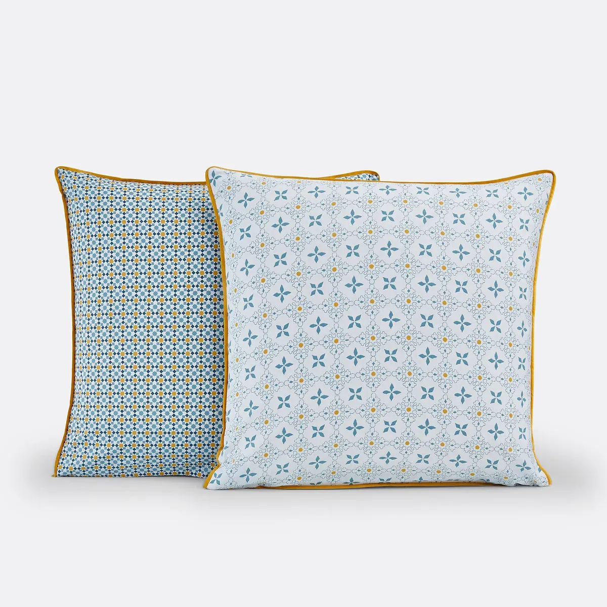 Teyben Pillowcase - Blue Print, Cotton alternate view