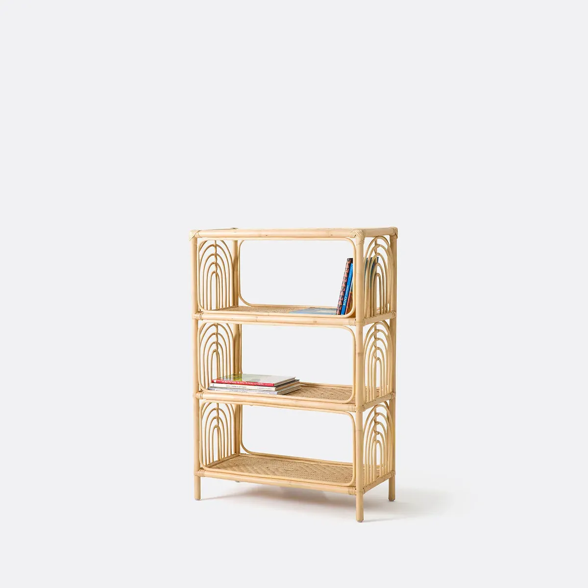 Thao 4-Shelf Shelving Unit - Natural, Rattan product