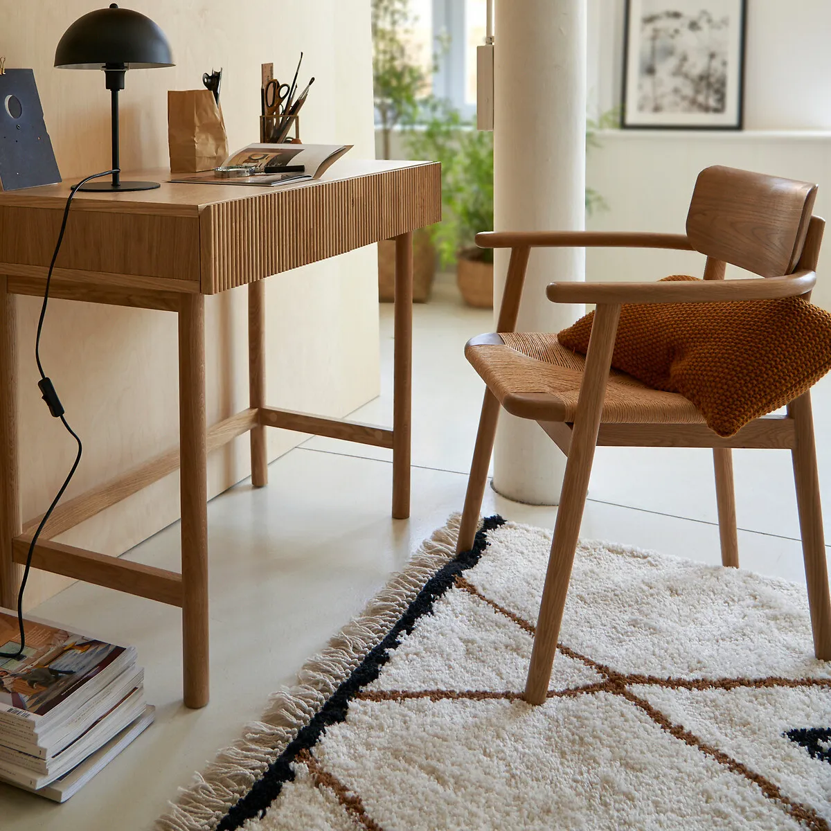 Tia Berber-Style Rug - Multi-Coloured, Polypropylene alternate view