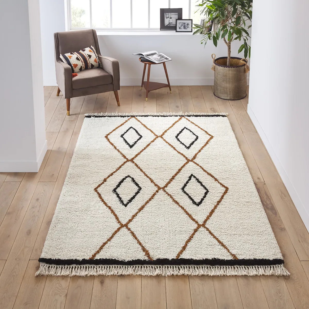 Tia Berber-Style Rug - Multi-Coloured, Polypropylene product