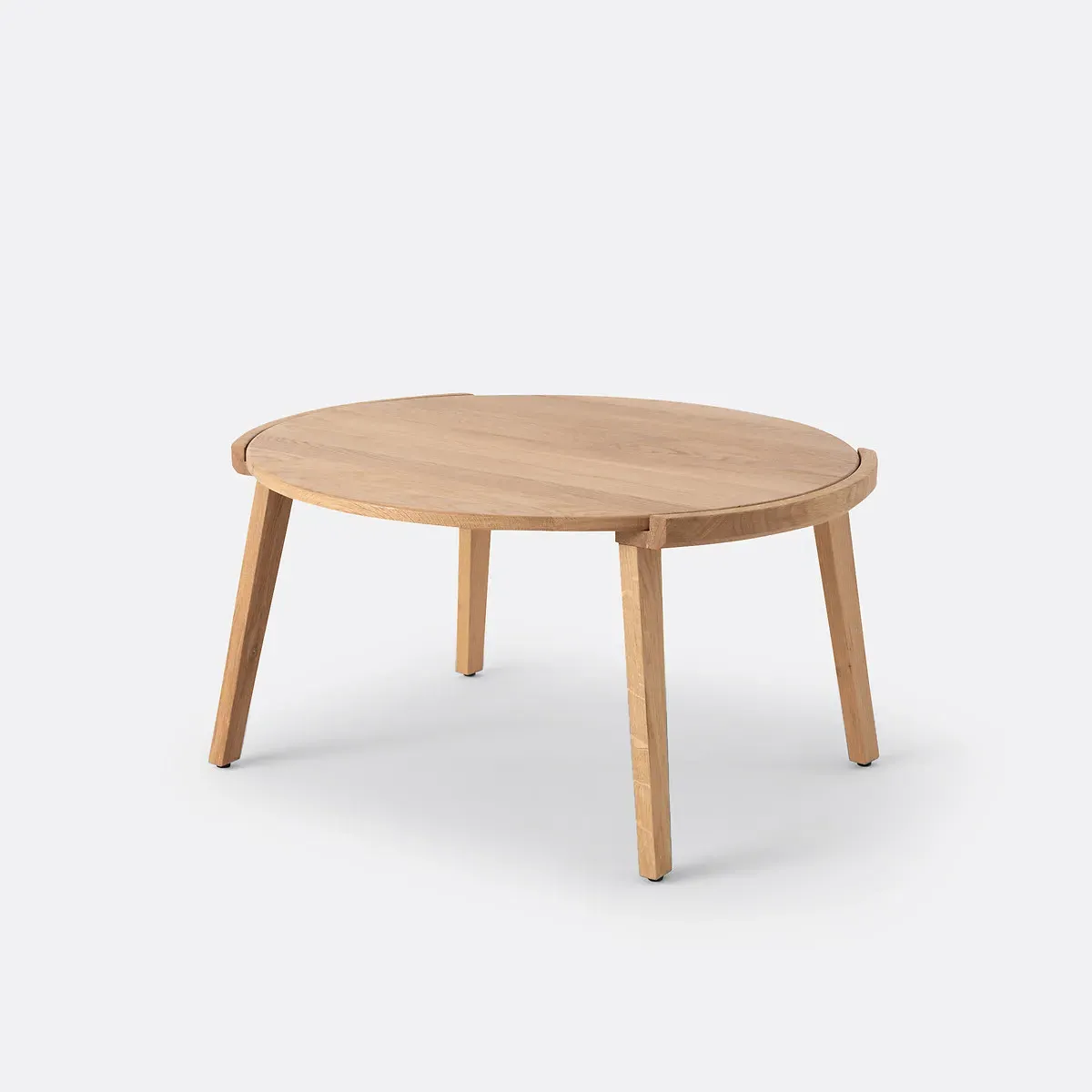 Tibet Round Coffee Table - Oak, Solid Wood product