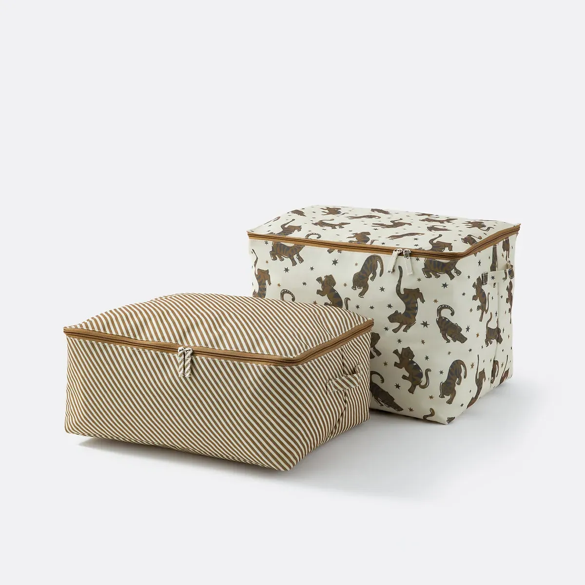 Tigris Set of 2 Storage Covers - Animal Print product