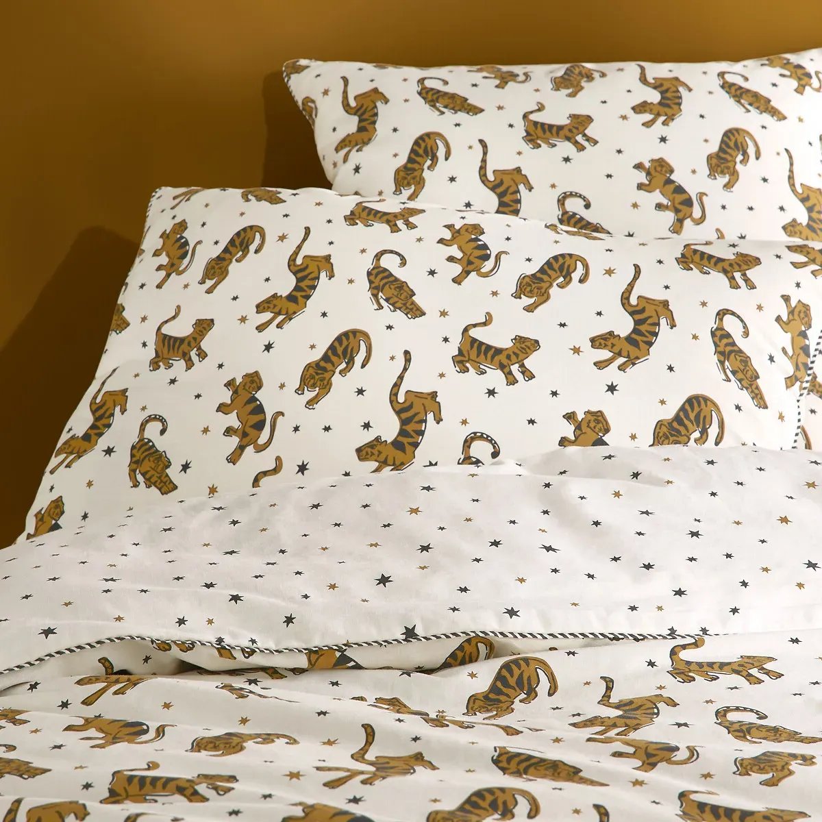 Tigris Tiger 30% Recycled Cotton Duvet Cover - Animal Print product