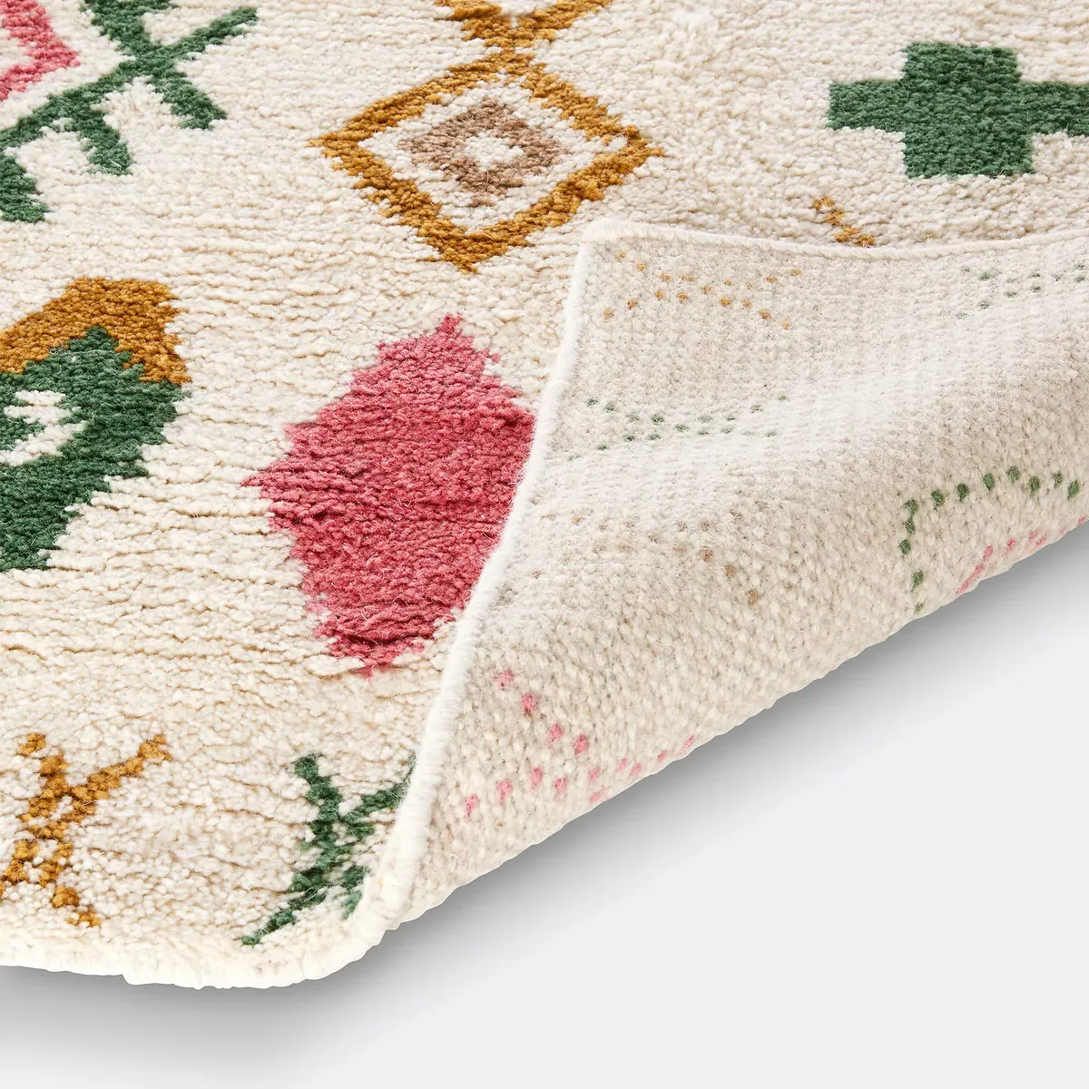 Tobi Berber-Style Wool Rug - Multi-Coloured alternate view