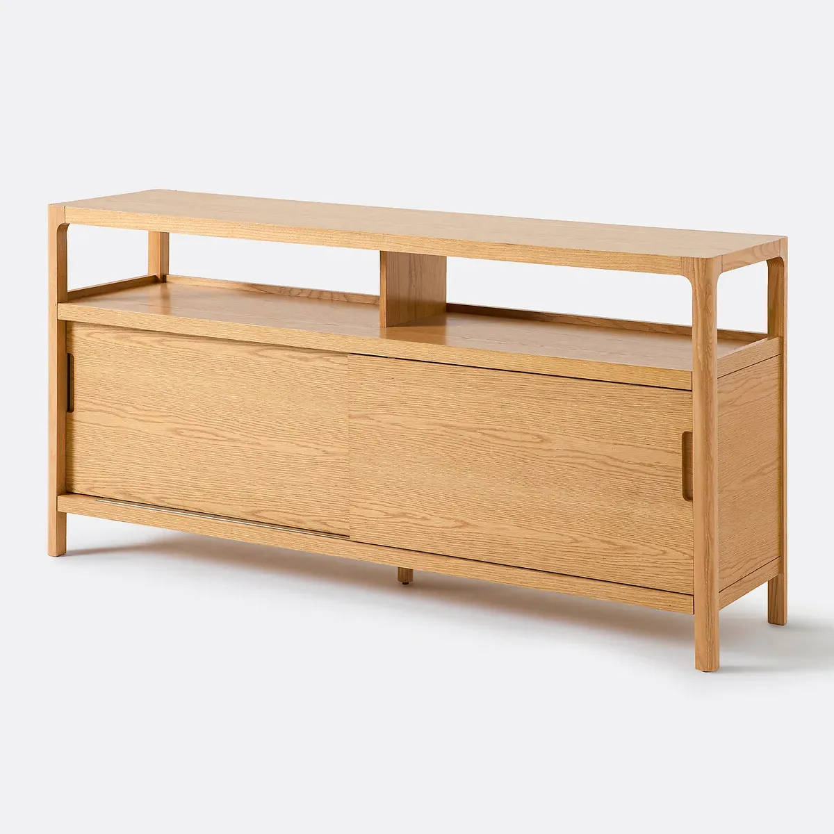 Tress 2-Door Sideboard with Open Compartment - Oak, Ash product