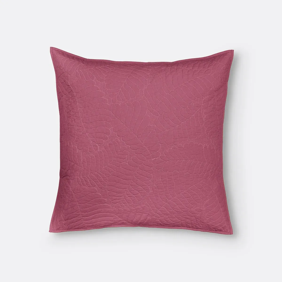 Tropical Cushion Cover - Plum, Cotton Percale alternate view