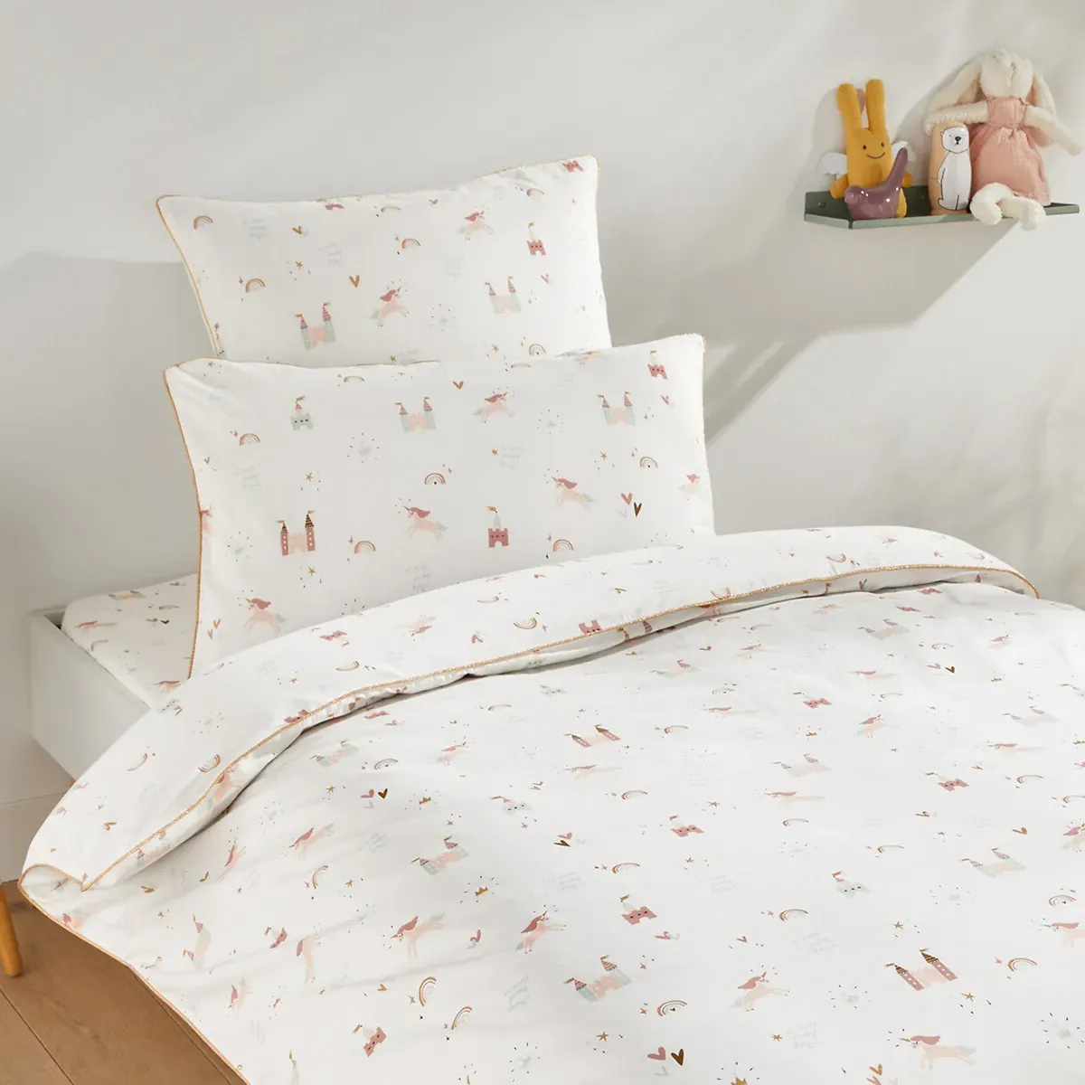 Unicorn Castle Duvet Cover - Printed, Cotton alternate view