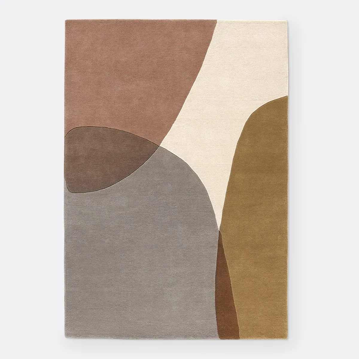 Urbana Graphic Wool Rug - Multi-Coloured alternate view