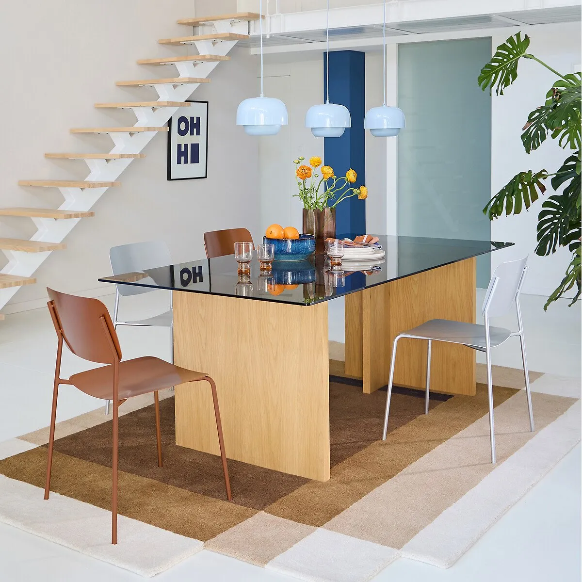 Urbani Set of 2 Dining Chairs - Inox, Steel alternate view