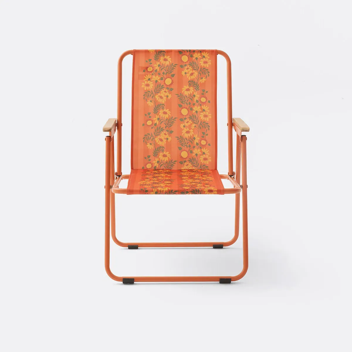 Valeria Folding Garden Chair - Floral Print, Polyester alternate view