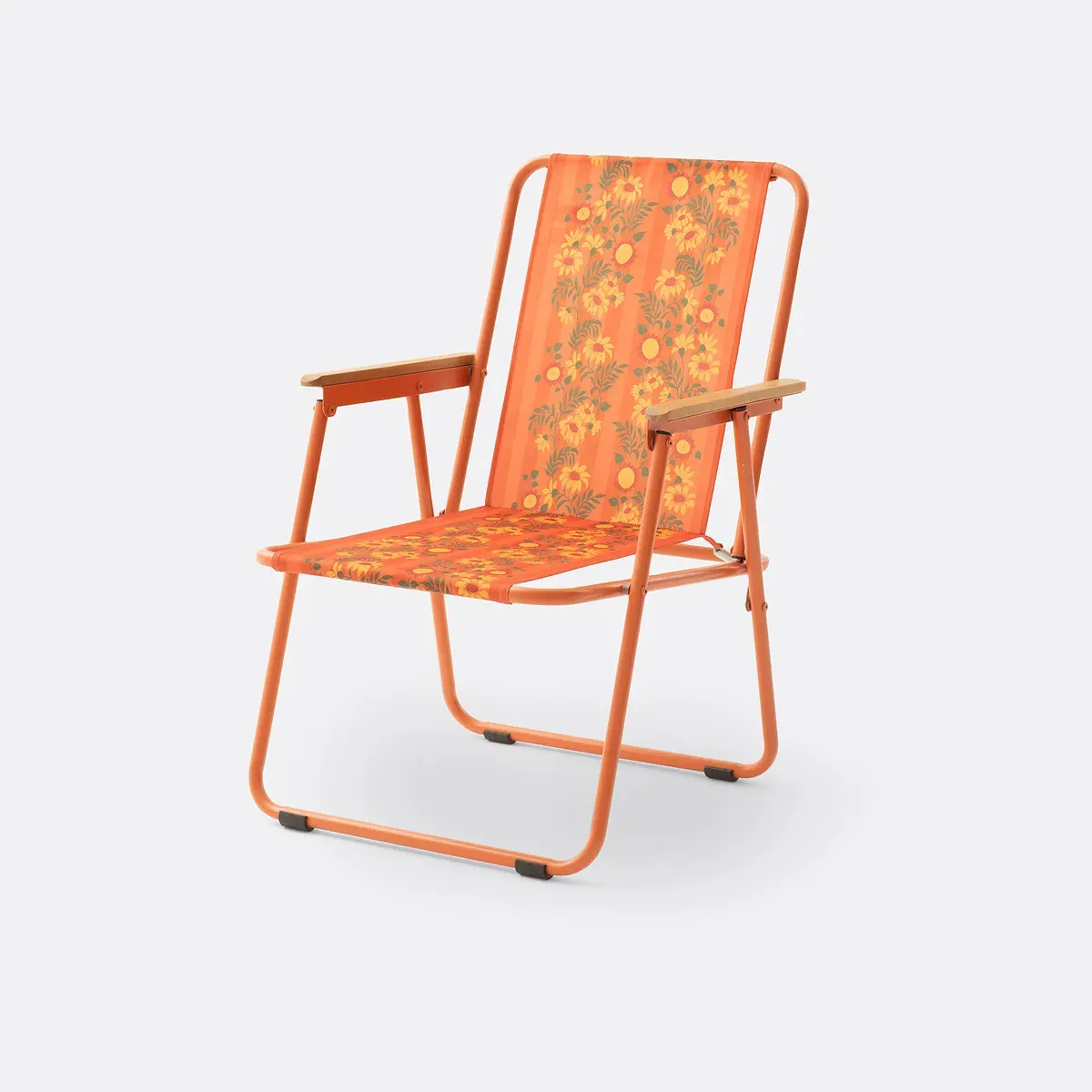 Valeria Folding Garden Chair - Floral Print, Polyester product
