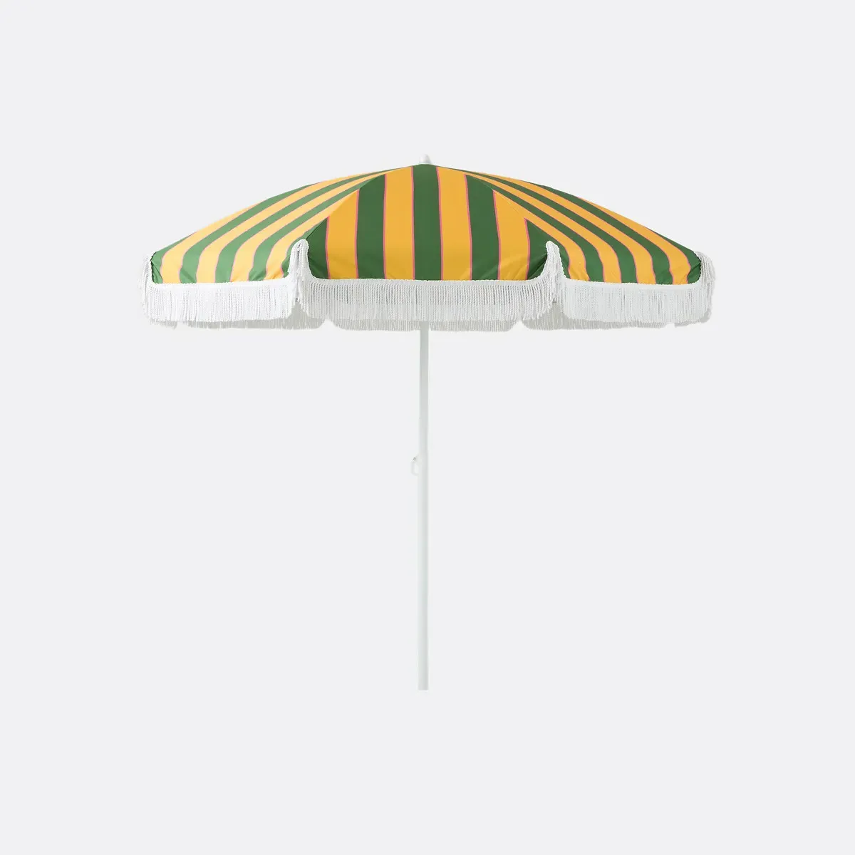 Valeria Fringed Parasol Height-Adjustable - Stripe Print, Polyester product