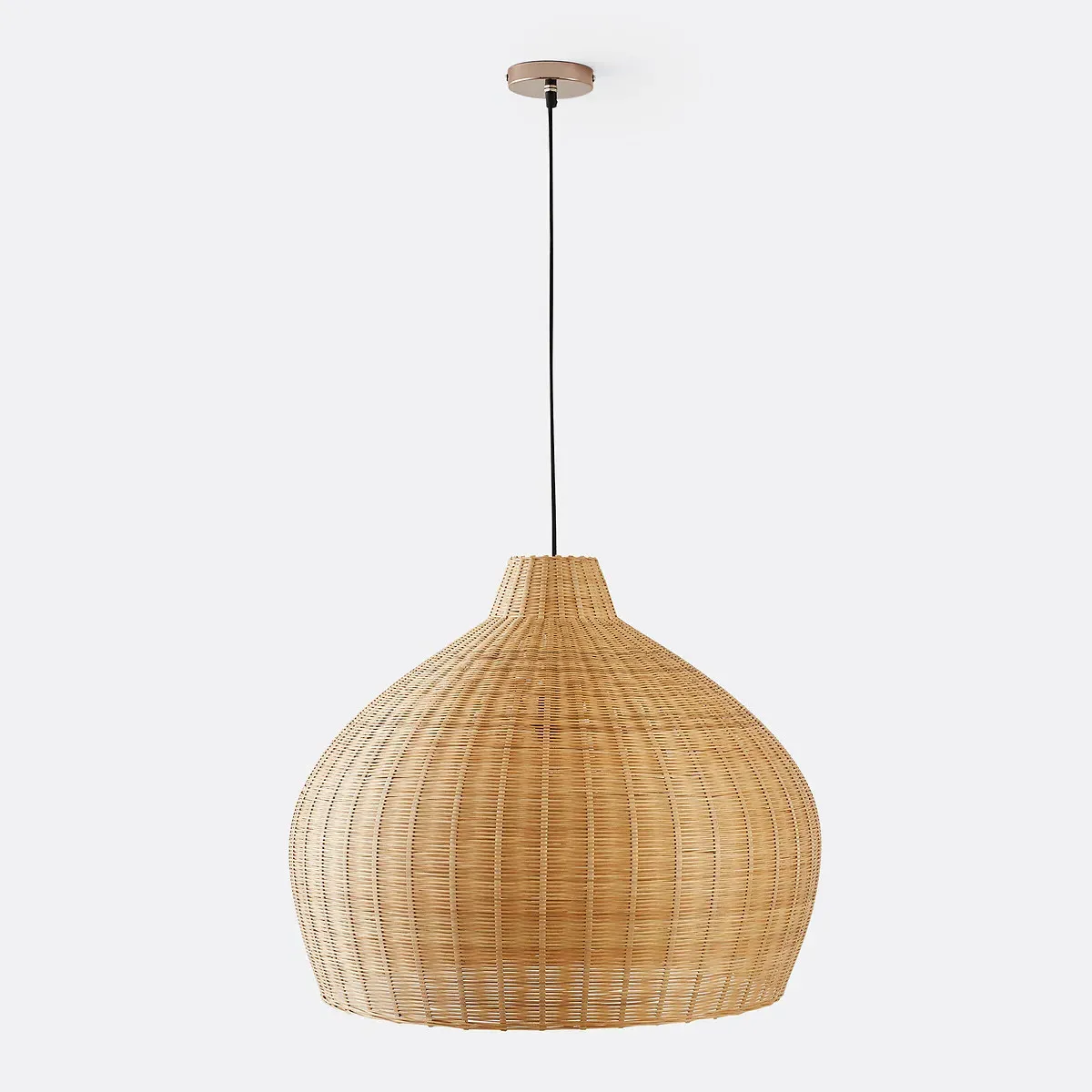 Vani Round Ceiling Light Shade - Natural, Bamboo product