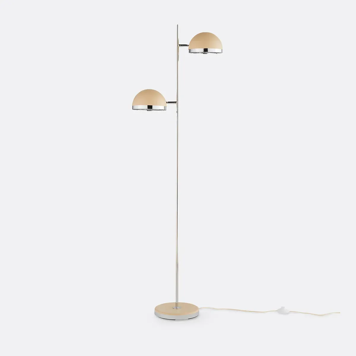 Vanyta Double Shade Floor Lamp - Nude, Iron product