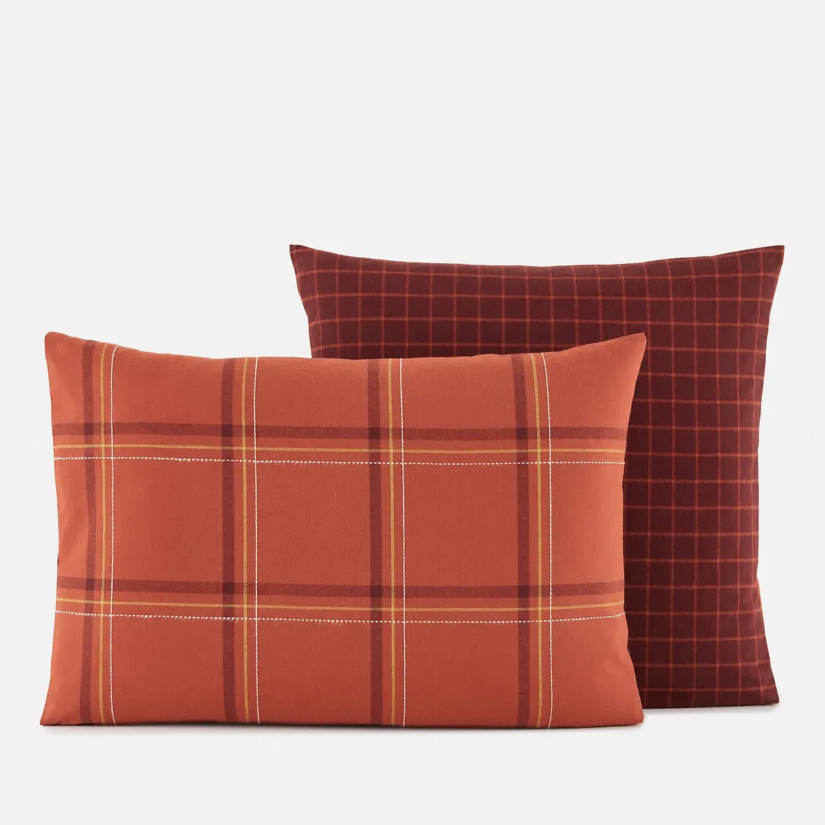 Varna Pillowcase - Checked, Brushed Cotton product
