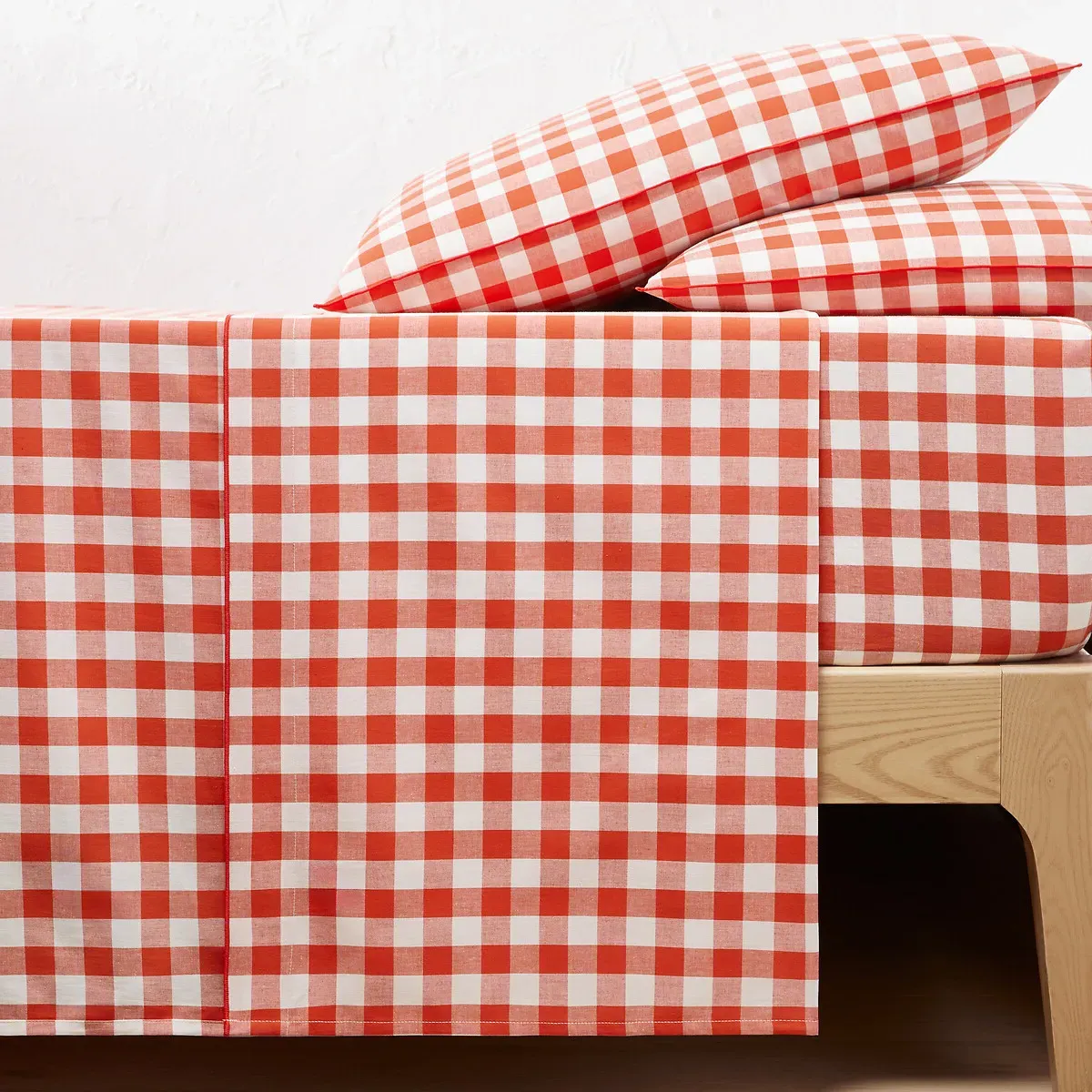 Veldi Flat Sheet - Orange, Cotton product