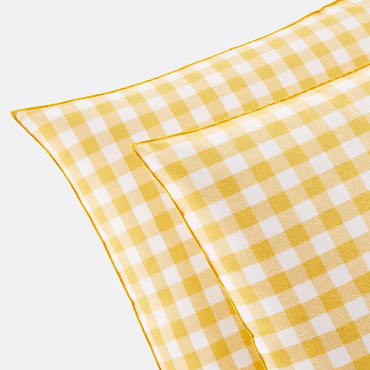 Veldi Pillowcase - Yellow, Cotton alternate view