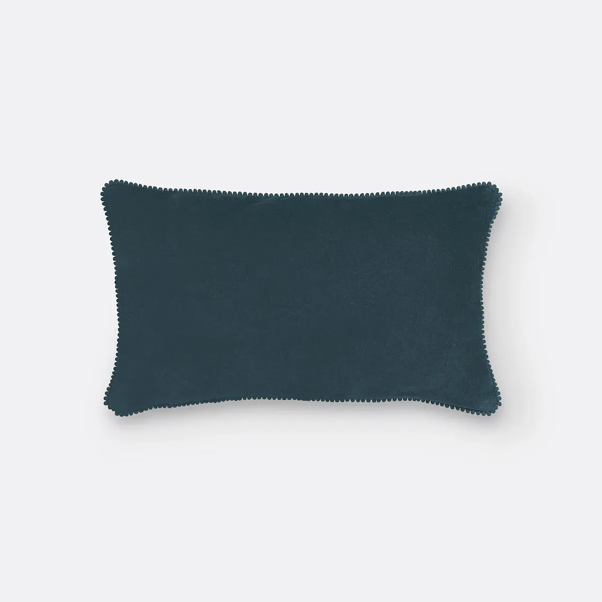 Velvet Cushion Cover - Ink Blue, Cotton alternate view