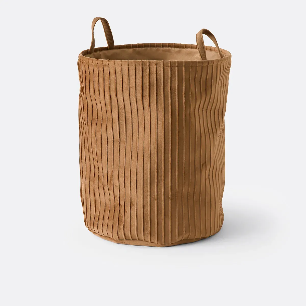 Velvetas Round Laundry Basket - Hazel, Velvet product