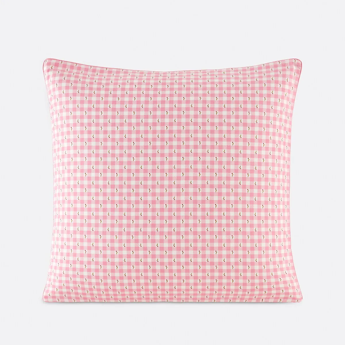 Vichy Fleuris Washed Cotton Pillowcase - Floral Print product